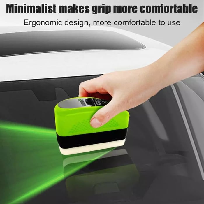 Car Windshield Cleaning Brush with 150 ml in filled solution for Glasses