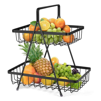 2 Tier Fruit and Vegetable Basket