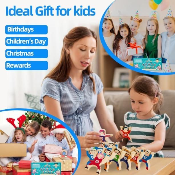 Hercules Wooden Jenga  Balancing Toy