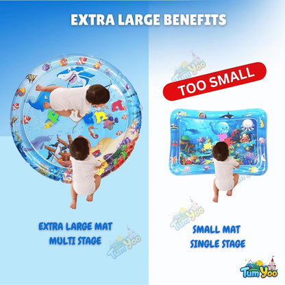 TumYoo Baby Water play Mat with 6 months Gurantee for Quality Tummy time with your baby