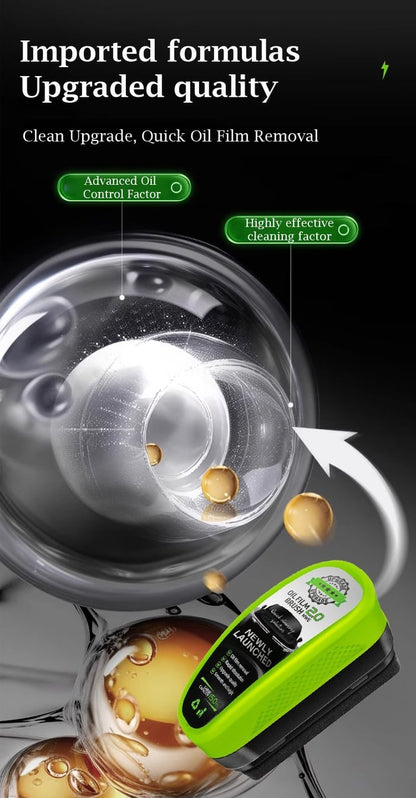 Car Windshield Cleaning Brush with 150 ml in filled solution for Glasses